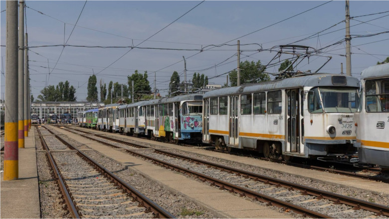 Tramvaiele Tatra din București retrase: Ciucu: au transportat mai mult