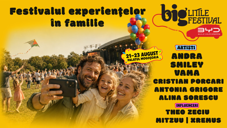 Big Little Festival premiază timpul petrecut în familie cu un automobil