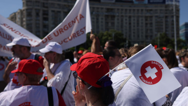 Grevă în Sănătate: 500 de spitale paralizate două ore, luni