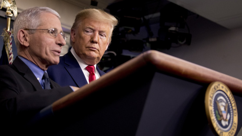Anthony Fauci dezvăluie deziluzia față de Trump în Jurnalul pandemie
