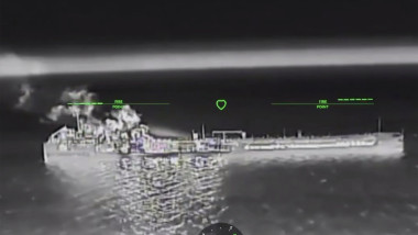 Atac ucrainean cu drone: două nave rusești avariate în Marea Azov, una în flăcări