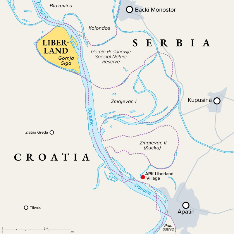 Liberland: unde se află micuțul teritoriu european nerevendicat?