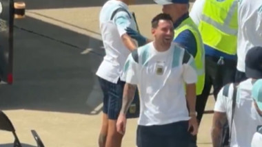 Messi râde în hohote de găsirea lui Romero în Miami