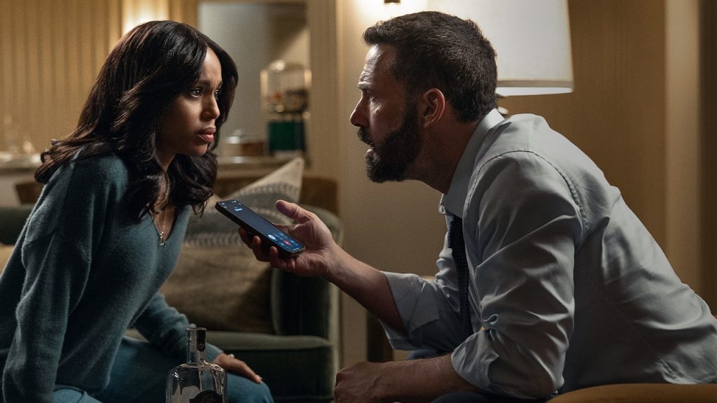 Ben Affleck și Kerry Washington: părinți disperați în film Netflix