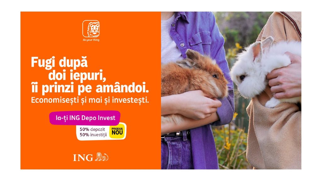 Economisești și investești în același timp, direct din Home’Bank cu ING Depo Invest