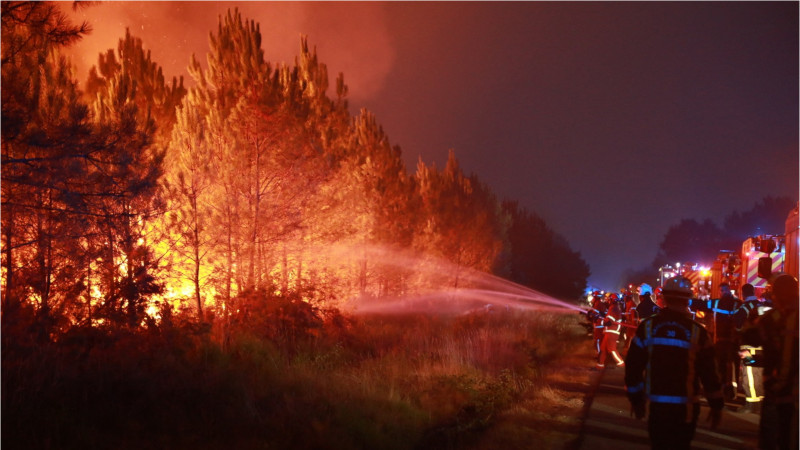 Incendiile amenință podgoriile Franței. Producătorii se tem de „gustul de fum” al recoltei din 2026