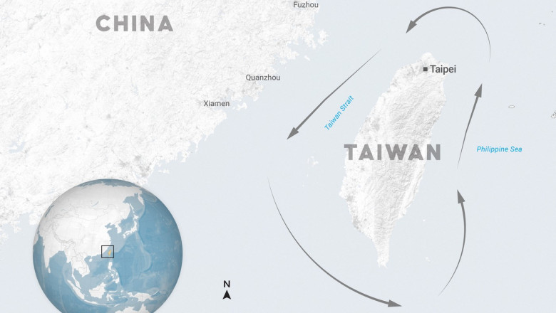 Avioane SUA survolă strâmtoarea Taiwan vineri – mesaj Flotei a 7-a