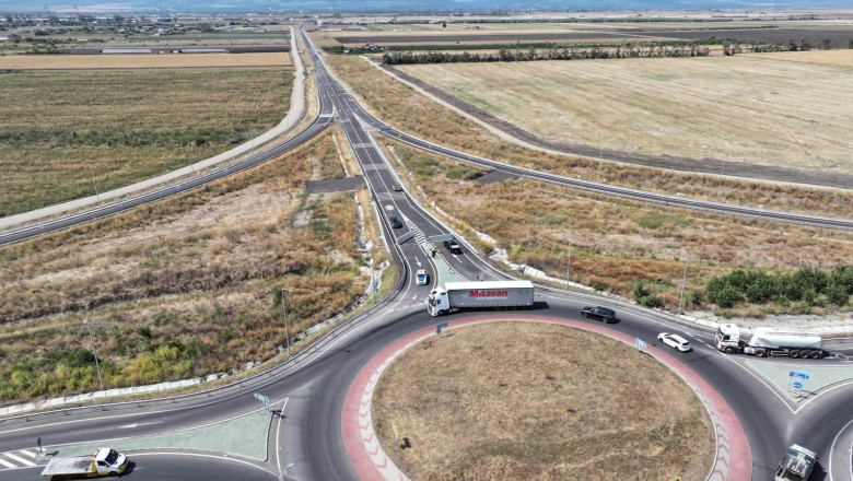S-a deschis Centura de Nord a municipiului Focșani, drumul de legătură până la Autostrada Moldovei