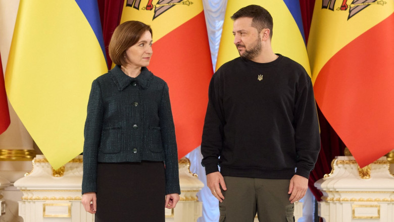 Maia Sandu a mers la Kiev de Ziua Independenței Ucrainei. Premierul britanic și alți lideri europeni sunt…