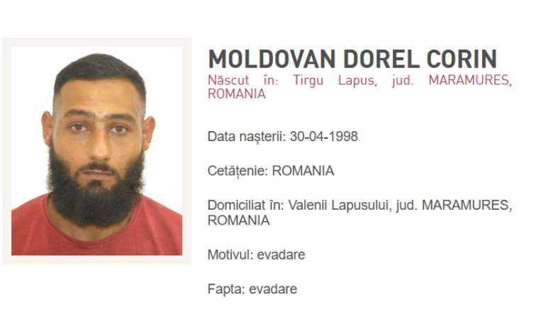 Un deţinut de la Penitenciarul Baia Mare a evadat. Au fost amplasate filtre de poliție. Ce i-a spus soția…
