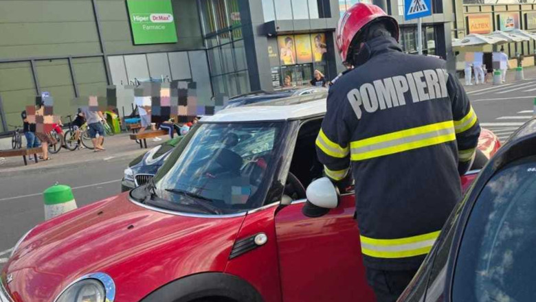 Un copil de un an şi cinci luni a rămas blocat într-o maşină, în parcarea unui mall din Alba Iulia. A fost…