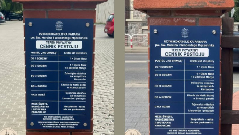 „O monedă pe care și-o poate permite oricine”: o biserică din Polonia înlocuiește taxele de parcare cu…