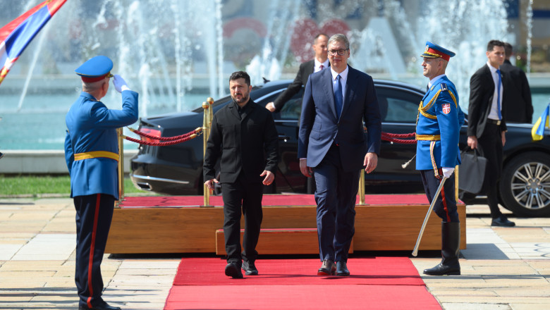 „Ucraina nu are timp pentru scepticism”. Mesajul lui Zelenski pentru Vucic, în prima sa vizită oficială la…
