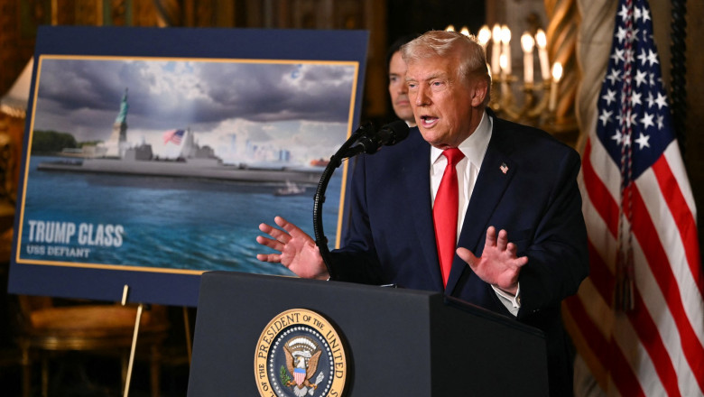 Navele de război americane care vor fi botezate „Trump” ar putea costa sute de miliarde de dolari