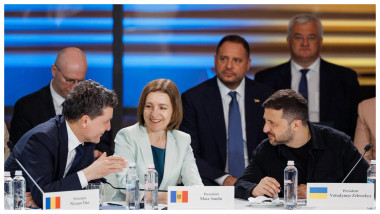 Nicușor Dan vizită Moldova: întâlnire cu Maia Sandu și Zelenski