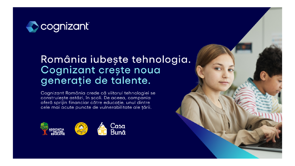 Cognizant construiește viitorul prin inițiativa “Cognizant Future Talent in Tech Romania”