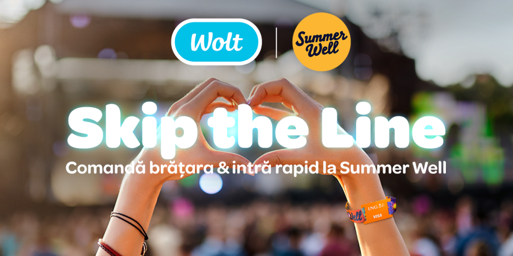 B365.ro: Wolt și Summer Well livrează brățările de acces în festival direct la ușile festivalierilor