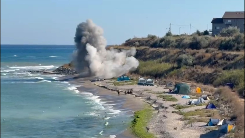 Drona găsită la Tuzla detonată, MApN confirmă încărcătură explozivă