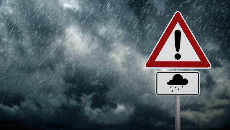 Avertizări meteo imediate: ploi torențiale, descărcări electrice și grindină în București și Giurgiu în…