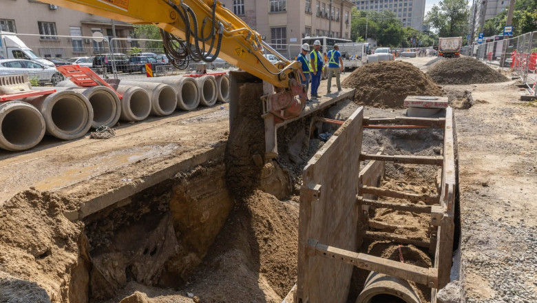 Lucrări extinse în zona Gării de Nord a Capitalei: Canalizarea, veche de un secol, va fi modernizată…