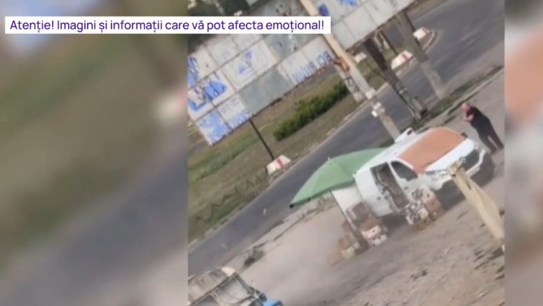 Ucraina acuză Rusia de crimă de război după ce un videoclip arată o dronă atacând un vânzător din piață