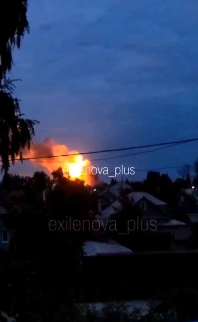 Explozii la bază rusă cu MiG-31 care lansează rachete balistice Kinjal