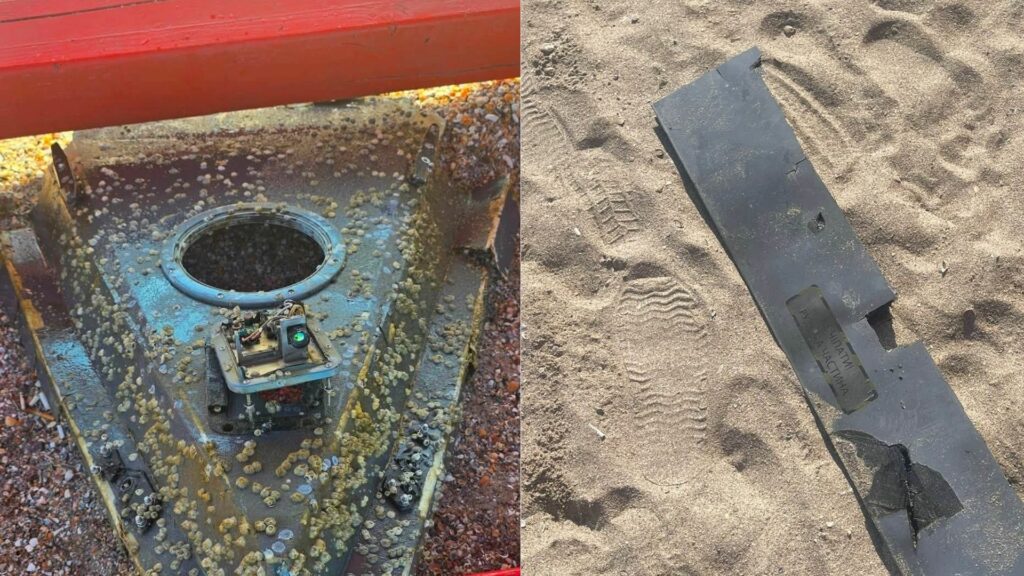 Fragmente noi de dronă găsite la Eforie Sud: salvamarilor avertisment