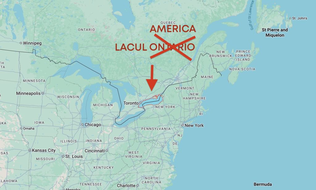 Trump redenumește Lacul Ontario în „Lacul America”: Canada refuză