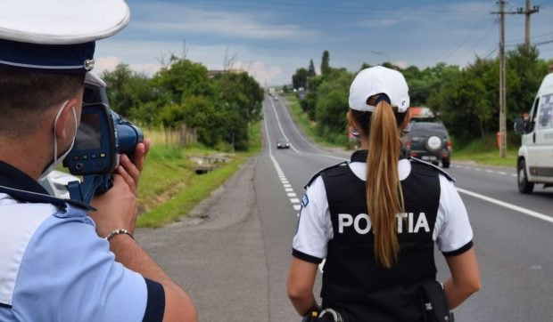 Radar surprinde șofer în Cluj: 212 km/h pe A3, Câmpia Turzii – Nădășelu