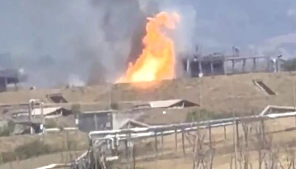 VIDEO: Explozie masivă în fabrică de muniție lângă Roma – Incendiu