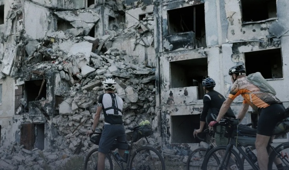 Ihor Volochii: 1.500 km cu bicicleta pe frontul ucrainean