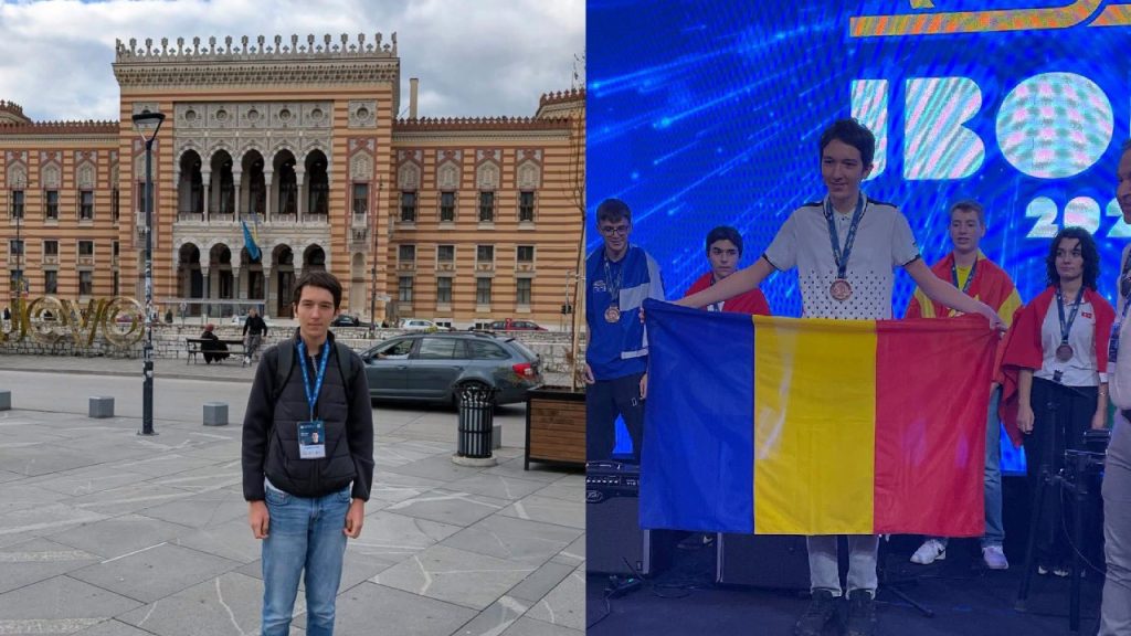 Un elev din Timișoara a urcat pe podium la Balcaniada de Informatică: „Îl aplaudăm cu toată puterea”