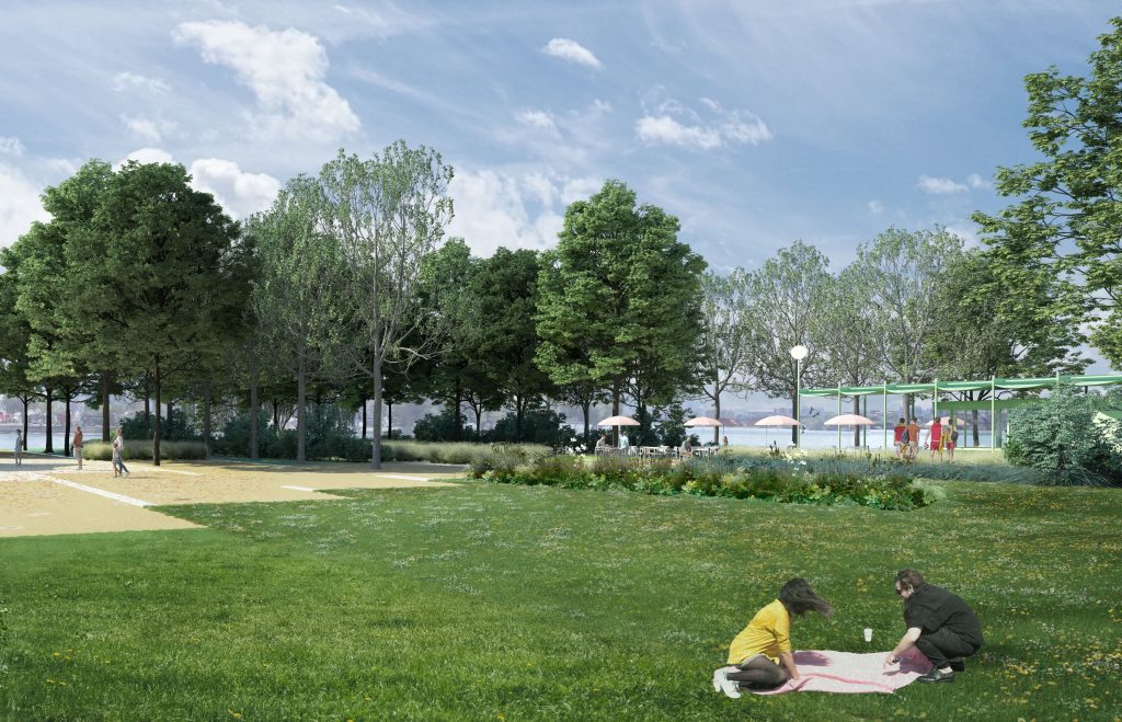 O nouă insulă pentru relaxare s-a deschis în București. Are peste trei hectare de spațiu verde, pontoane și locuri de joacă