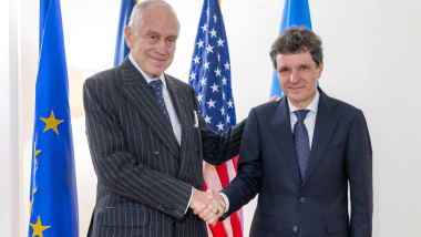 Nicușor Dan s-a întâlnit cu președintele Congresului Evreiesc Mondial, Ronald S. Lauder. Despre ce au vorbit cei doi