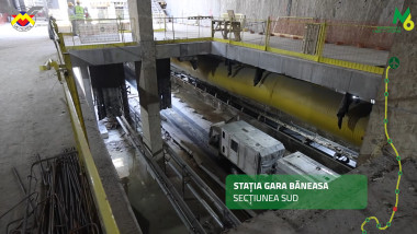 Video Construcția metroului M6 care leagă București de Aeroportul Otopeni avansează. Cum arată lucrările la prima secțiune din cei 14,2 km