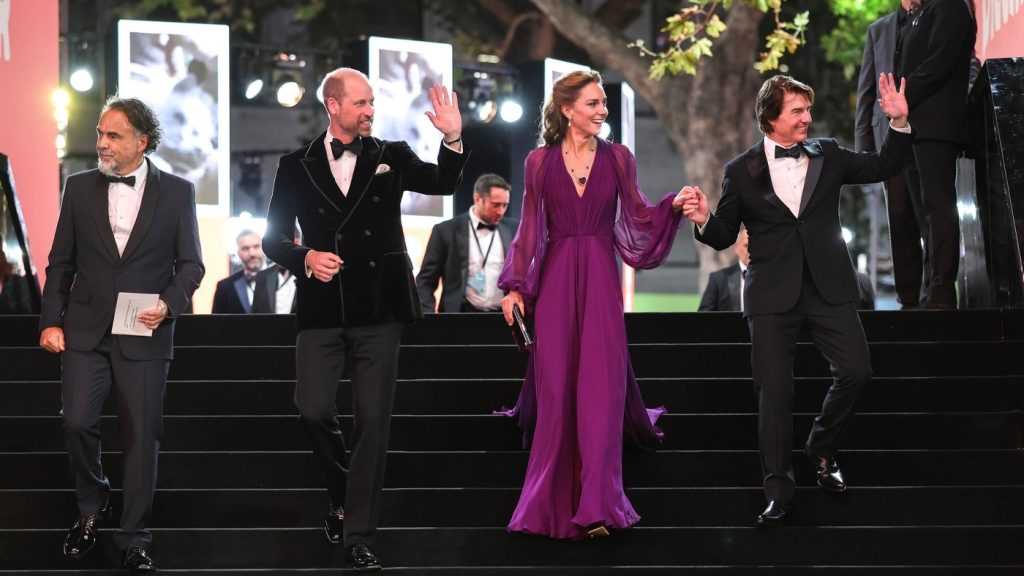 Kate Middleton, apariție spectaculoasă la premiera „Digger”. Ce gest a făcut Tom Cruise când a însoțit-o spre cinematograf