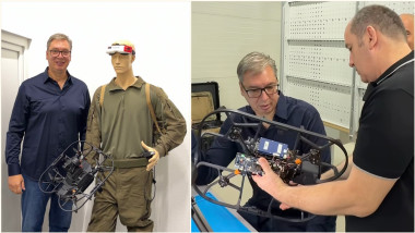 Video Vucic dezvăluie noul pariu militar al Serbiei: drone produse cu o companie israeliană. „Vă arăt doar o mică parte din ceea ce am voie”