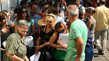 Numărul șomerilor a atins 260.919 în august; majoritatea peste 55 ani