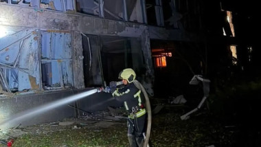 Kiev suferă atac rusesc cu rachete și drone: peste 12 răniți, copii