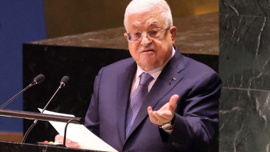 Mahmoud Abbas la ONU: Amenință „însăşi existenţa” palestinienilor