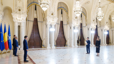Nicuşor Dan la Cotroceni: noi ambasadori, legături economice