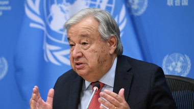 Antonio Guterres cere restricții AI și stopul războiului la ONU