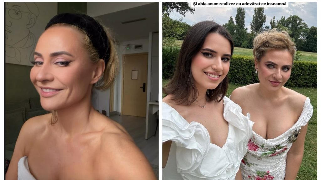 Cum se pregătește Adina Buzatu pentru petrecerea de nuntă a fiicei sale, care are loc astăzi. Sara s-a căsătorit în urmă cu două săptămâni