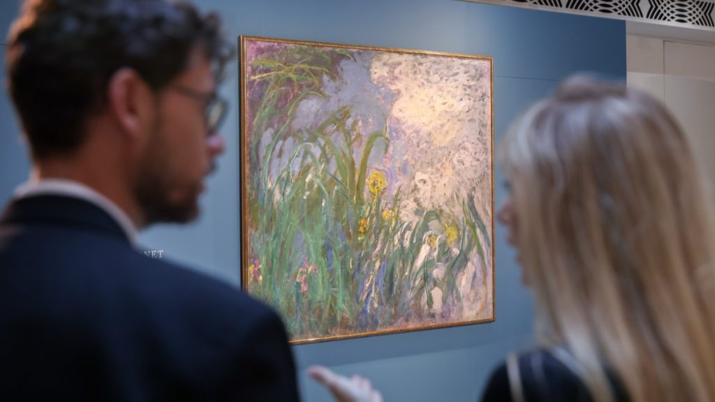 Monet ascunde pictura uriașă, scoate la licitație în Paris, record de sumă