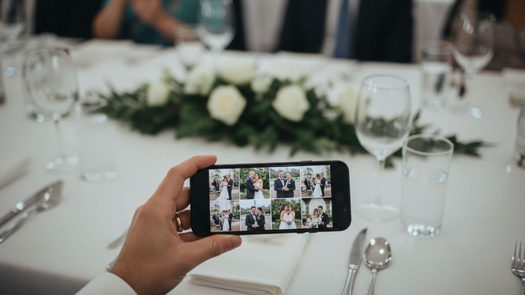 Nuntă online în România: invitații virtuale și selfie surprins