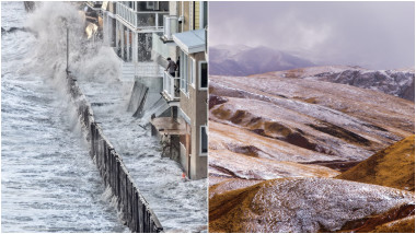 Val de căldură din Tibet amplifică ploile în California la mii km
