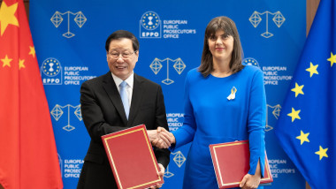 Acord între Parchetul European și Procuratura Supremă a Chinei pentru consolidarea cooperării