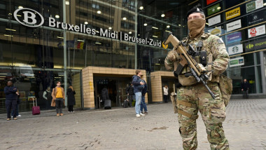 Arrestat la Gara Midi din Bruxelles, bărbat cu Kalaşnikov surprins