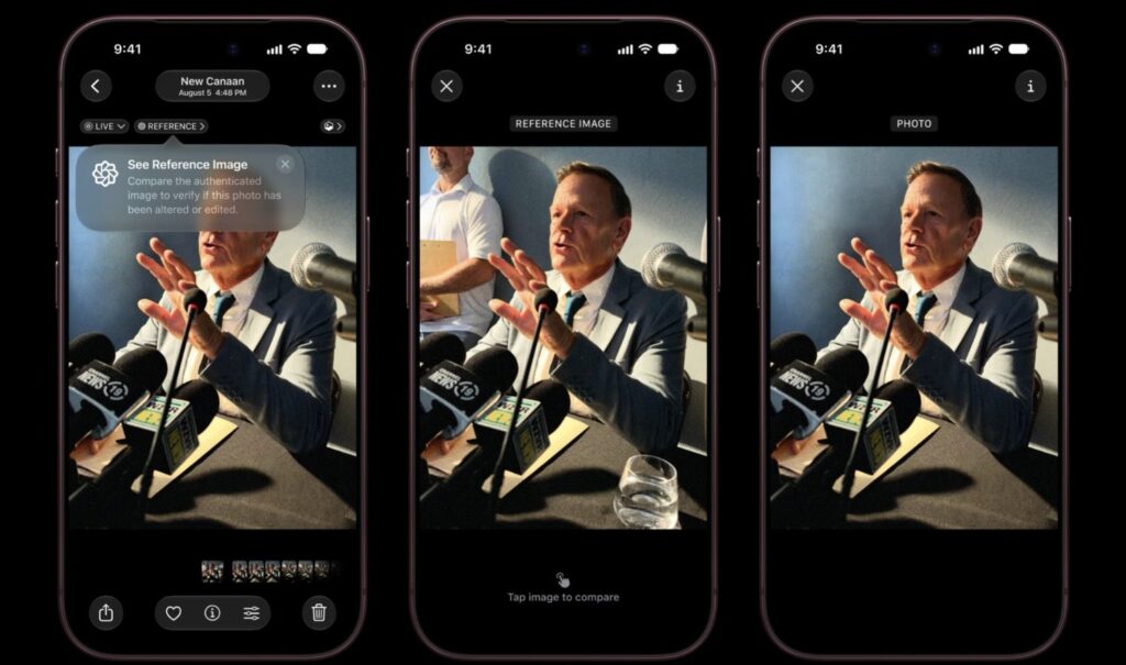 Apple introduce un sistem pentru a demonstra că o fotografie nu a fost generată de AI. Cum funcționează