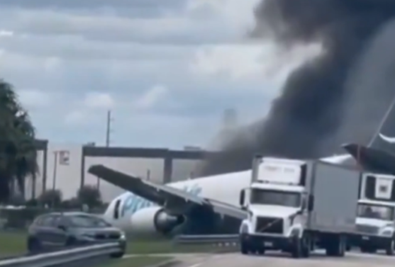 Cel puțin cinci persoane au murit după ce un avion cargo al Amazon a luat foc. Aeronava a depășit pista aeroportului din Miami